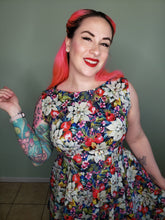 Load image into Gallery viewer, Audrey Dress in Holiday Floral