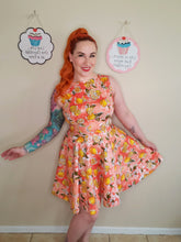 Load image into Gallery viewer, Audrey Dress in Orange Lemon SALE