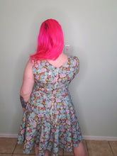 Load image into Gallery viewer, Tiffany Dress in Pastel Cactus