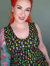 Load image into Gallery viewer, Skye Dress in Potted Cactus Print