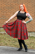 Load image into Gallery viewer, Dee Dee in Red Plaid - Vivacious Vixen Apparel