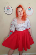 Load image into Gallery viewer, Ella Dress in Heart Beat Print SALE