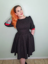 Load image into Gallery viewer, Evelyn Dress in Hearts and Polka Dots