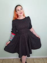 Load image into Gallery viewer, Evelyn Dress in Hearts and Polka Dots