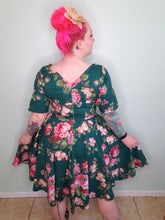 Load image into Gallery viewer, Ada Dress in Green Floral SALE