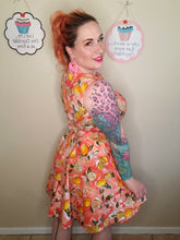 Load image into Gallery viewer, Audrey Dress in Orange Lemon SALE