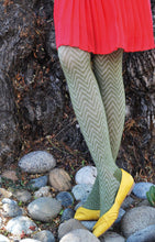 Load image into Gallery viewer, ZigZag Patterned Tights - Vivacious Vixen Apparel