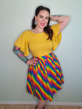 Load image into Gallery viewer, Gwendolyn Skirt in Rainbow Stripes

