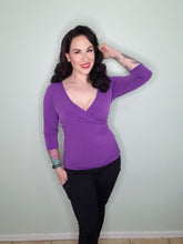 Load image into Gallery viewer, Diana Top in Purple
