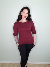 Load image into Gallery viewer, Phoebe Top in Blood Red

