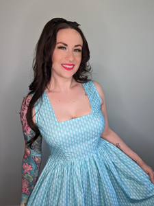 Juno Dress in Diamond Teal