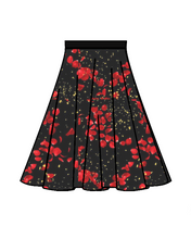 Load image into Gallery viewer, Holiday Annie 3/4 Circle Skirt in Rose Petals
