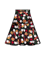 Load image into Gallery viewer, Holiday Annie 3/4 Circle Skirt in Sugar Cookie
