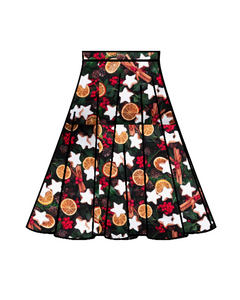 Holiday circle skirt clearance