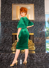 Load image into Gallery viewer, The 5th Avenue Dress in Green - PRE ORDER
