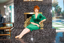 Load image into Gallery viewer, The 5th Avenue Dress in Green

