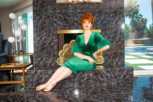The 5th Avenue Dress in Green - PRE ORDER