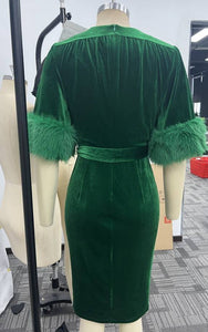 The 5th Avenue Dress in Green