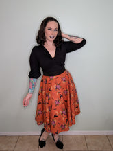 Load image into Gallery viewer, Annie 3/4 Circle Skirt in Witch Hat
