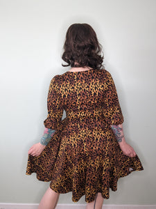 Franny Dress in Leopard