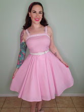 Load image into Gallery viewer, She&#39;s Everything Dress in Pink Polka Dot- Very Limited Edition
