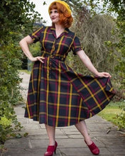 Load image into Gallery viewer, Collectif Plaid Dress - Pre Loved
