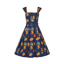 Load image into Gallery viewer, Jill Oranges Swing Dress
