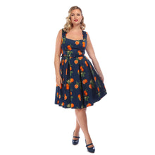 Load image into Gallery viewer, Jill Oranges Swing Dress
