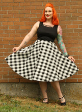 Load image into Gallery viewer, Dee Dee Dress In Checker Print - Vivacious Vixen Apparel

