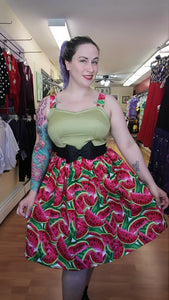 Wendi Dress in Watermelon - Vivacious Vixen Apparel