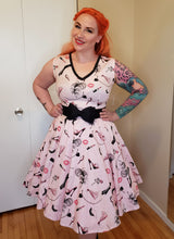 Load image into Gallery viewer, Boudoir Dress in Pink - Vivacious Vixen Apparel
