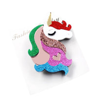 Load image into Gallery viewer, Unicorn Brooch
