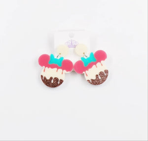 Drippy Mouse Earrings