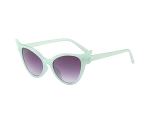 Celia Cat-eye Sunglasses in Mint