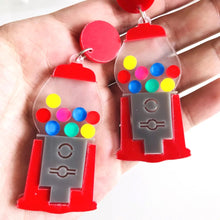 Load image into Gallery viewer, Gumball Machine Earrings - Vivacious Vixen Apparel

