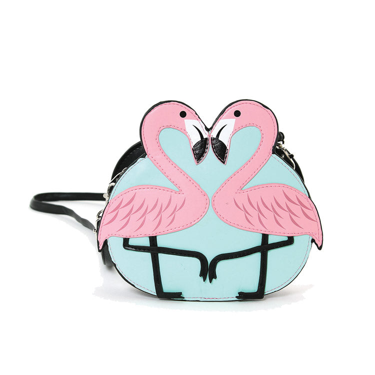 Flamingo Love Mini Bag - Vivacious Vixen Apparel