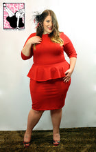 Load image into Gallery viewer, Aurora Reversible Dress in Red - Vivacious Vixen Apparel
