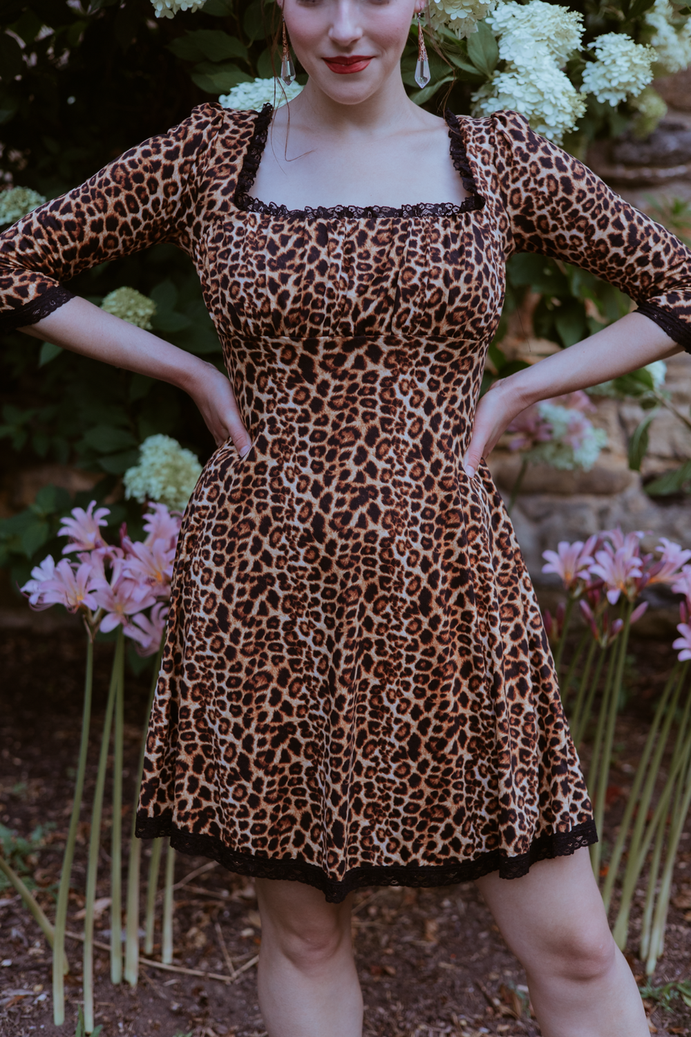 Wednesday Dress in Leopard