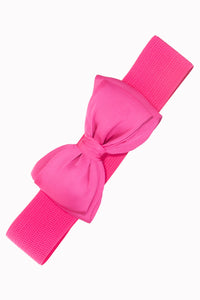Pink Bow Belt - Vivacious Vixen Apparel