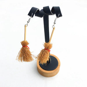 Broom Earrings