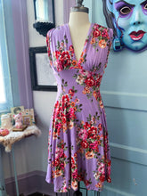 Load image into Gallery viewer, Lavender Floral Raquel Dress
