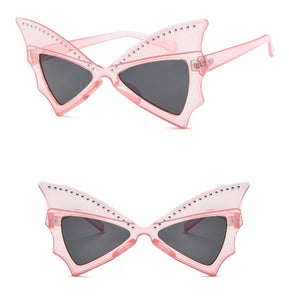 Bat Wing Sunglasses in Pink