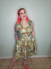 Load image into Gallery viewer, Tiffany Dress in Mint Butterfly
