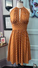 Load image into Gallery viewer, Vivian Convertible Halter Dress in Pretty Woman Polka Dot
