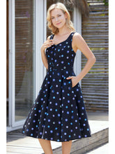 Load image into Gallery viewer, Heidi Dress in Planet Print

