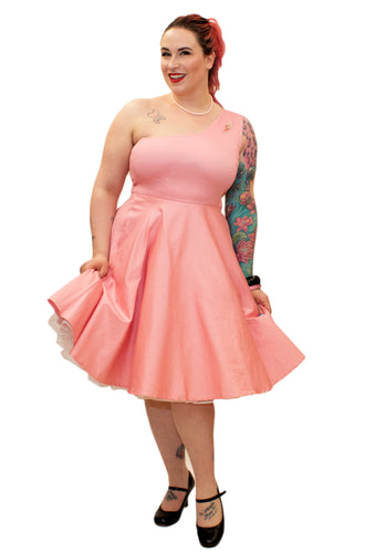 Adrianna Dress in Pink - Vivacious Vixen Apparel
