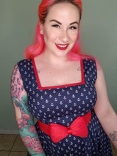 Load image into Gallery viewer, Jorie Dress in Anchor Print
