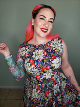 Load image into Gallery viewer, Audrey Dress in Holiday Floral
