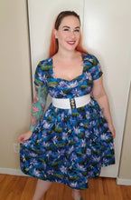 Load image into Gallery viewer, Cassie Dress in Dragonfly Print

