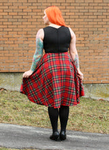Load image into Gallery viewer, Dee Dee in Red Plaid - Vivacious Vixen Apparel
